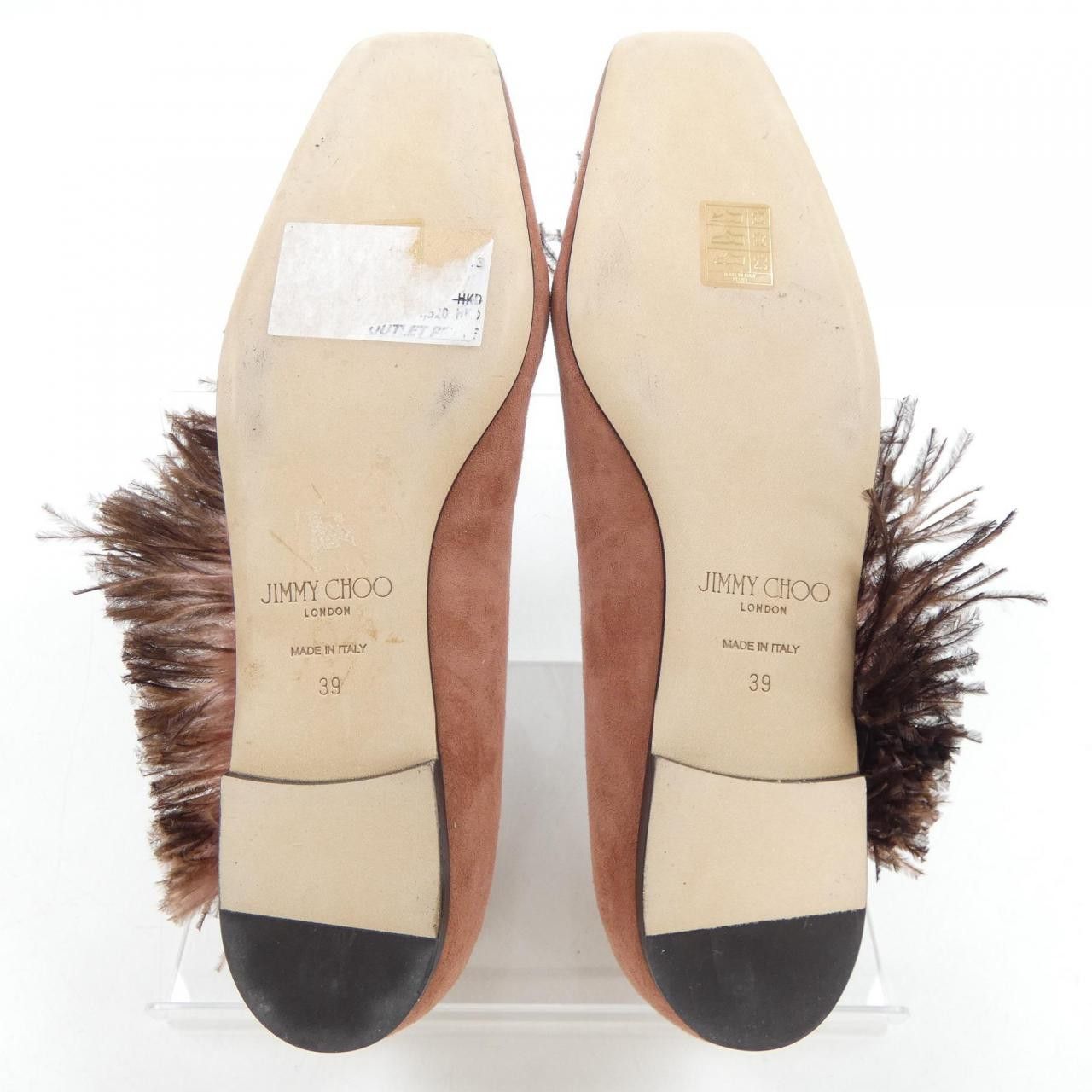 Jimmy Choo Jimmy Choo Jimmy Choo AEVA FLAT Flat Shoes Leather Shoes AEVA FLAT DUTY FREE for USA Size ONE SIZE - 4 Thumbnail