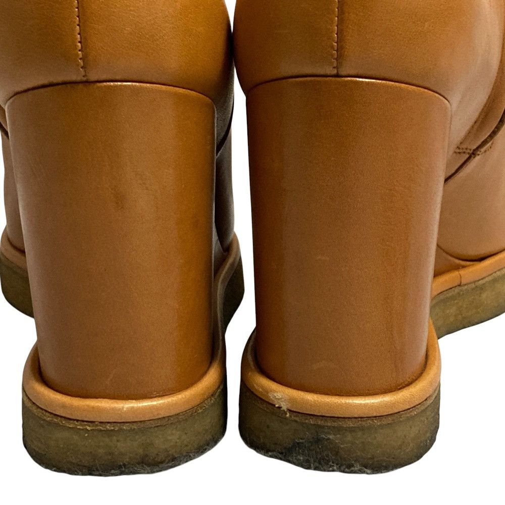 Celine Celine Celine Suede Wedge Short Boots Leather Shoes DUTY FREE for USA Size ONE SIZE - 10 Thumbnail