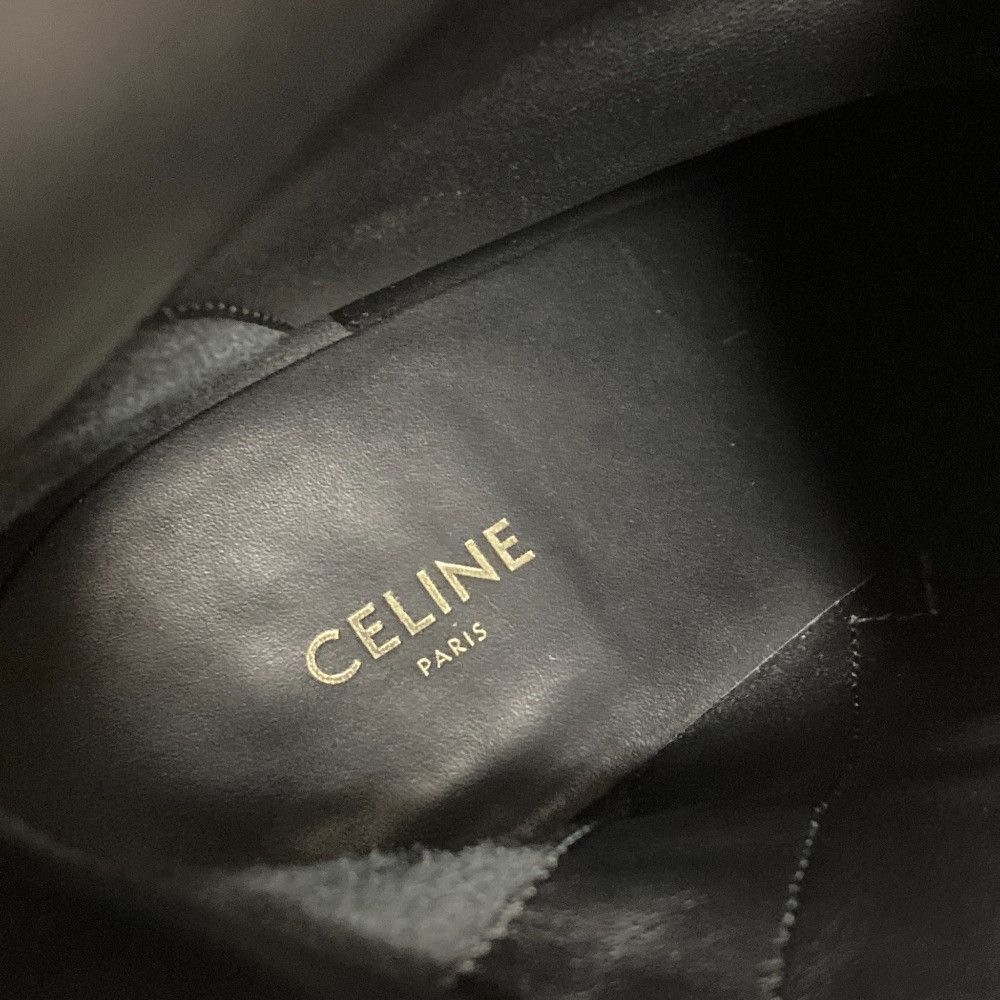 Celine Celine Celine Suede Wedge Short Boots Leather Shoes DUTY FREE for USA Size ONE SIZE - 8 Thumbnail