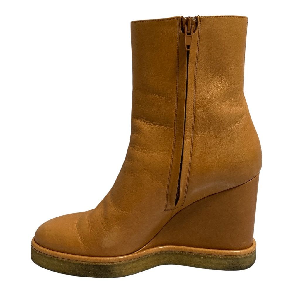 Celine Celine Celine Suede Wedge Short Boots Leather Shoes DUTY FREE for USA Size ONE SIZE - 5 Thumbnail