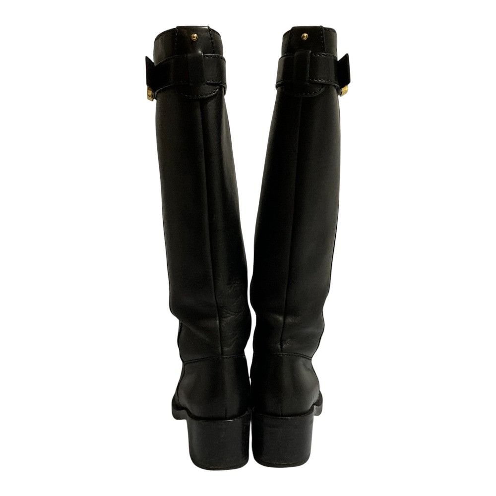 Gucci Gucci Gucci GG Marmont Calf Leather Long Boots Leather Shoes 246627 DUTY FREE for USA Size ONE SIZE - 4 Thumbnail
