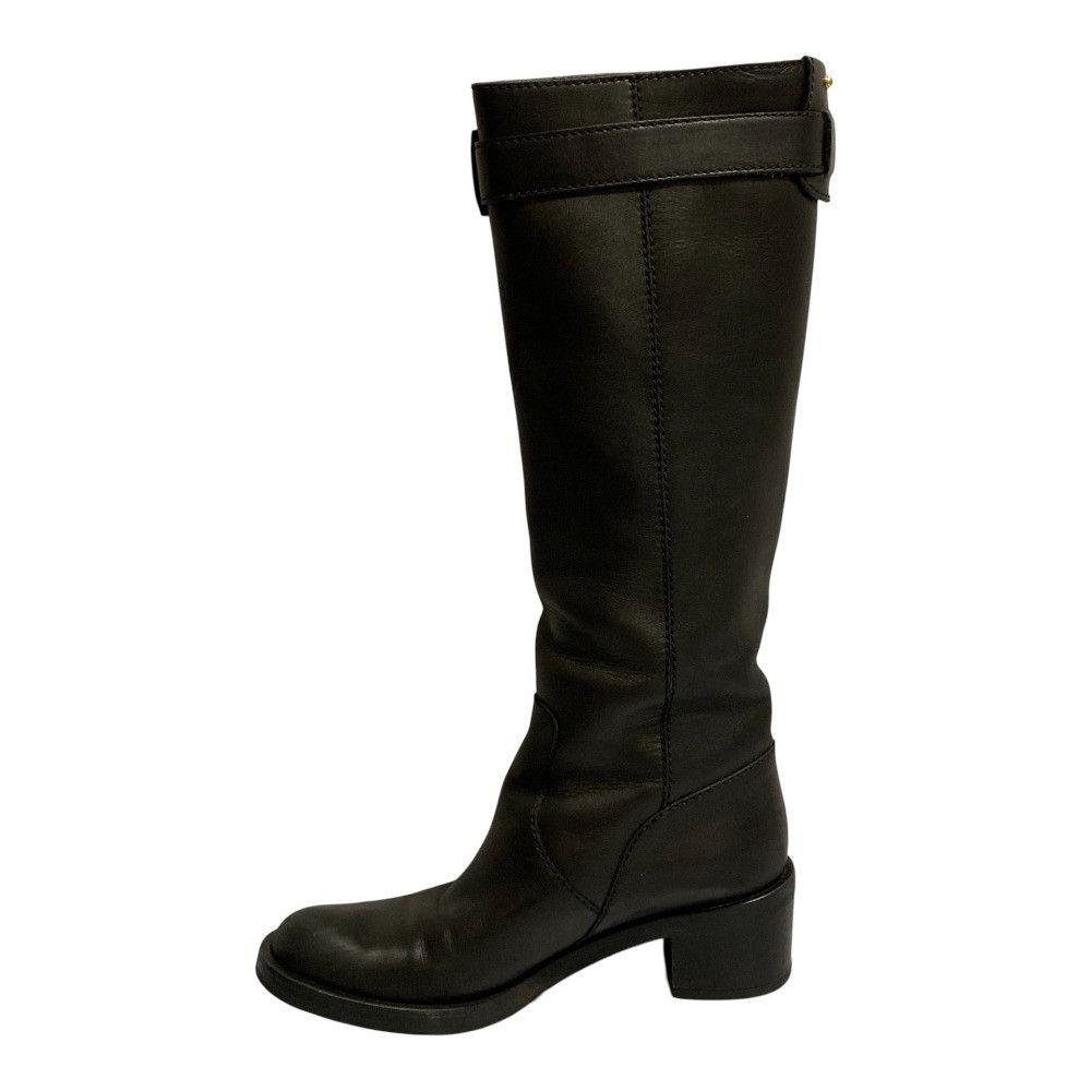 Gucci Gucci Gucci GG Marmont Calf Leather Long Boots Leather Shoes 246627 DUTY FREE for USA Size ONE SIZE - 5 Thumbnail