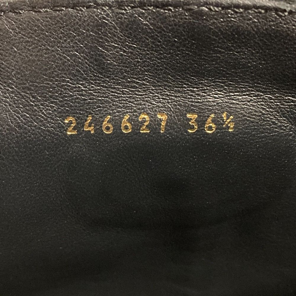 Gucci Gucci Gucci GG Marmont Calf Leather Long Boots Leather Shoes 246627 DUTY FREE for USA Size ONE SIZE - 11 Thumbnail