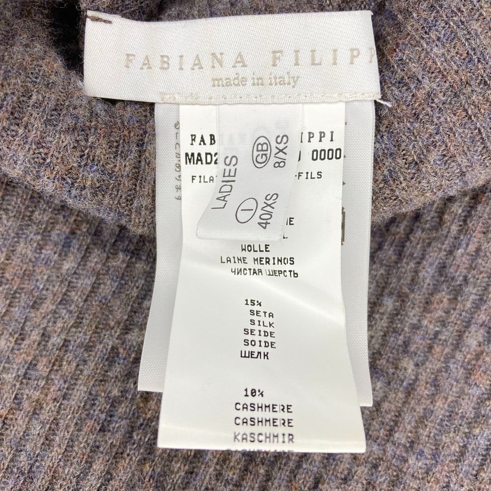 Other Other FABIANA FILIPPI Wool Turtleneck Sweater Textile Tops DUTY FREE for USA Size ONE SIZE - 6 Thumbnail
