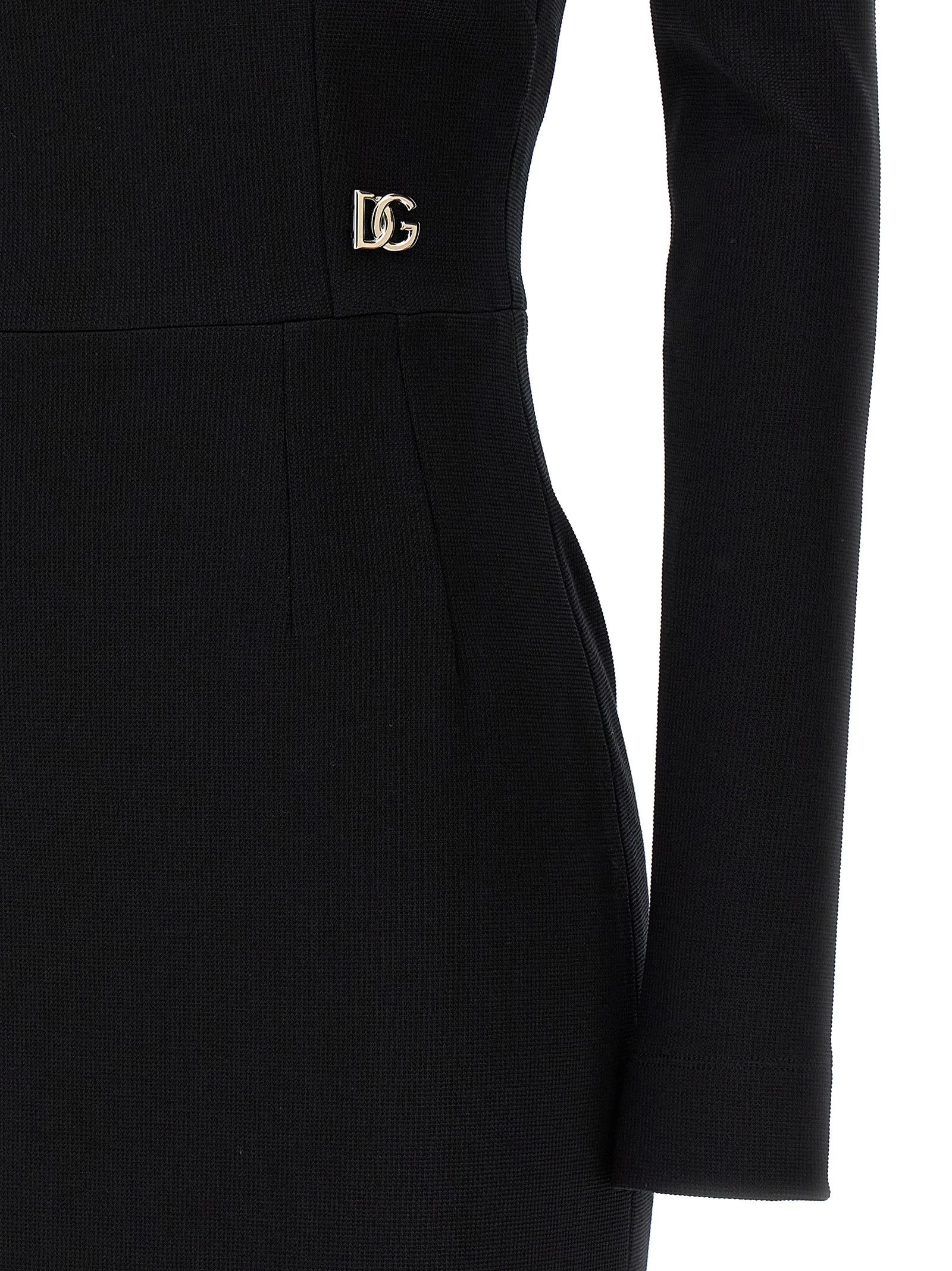 Dolce & Gabbana Logo Dress Size S / US 4 / IT 40 - 4 Thumbnail
