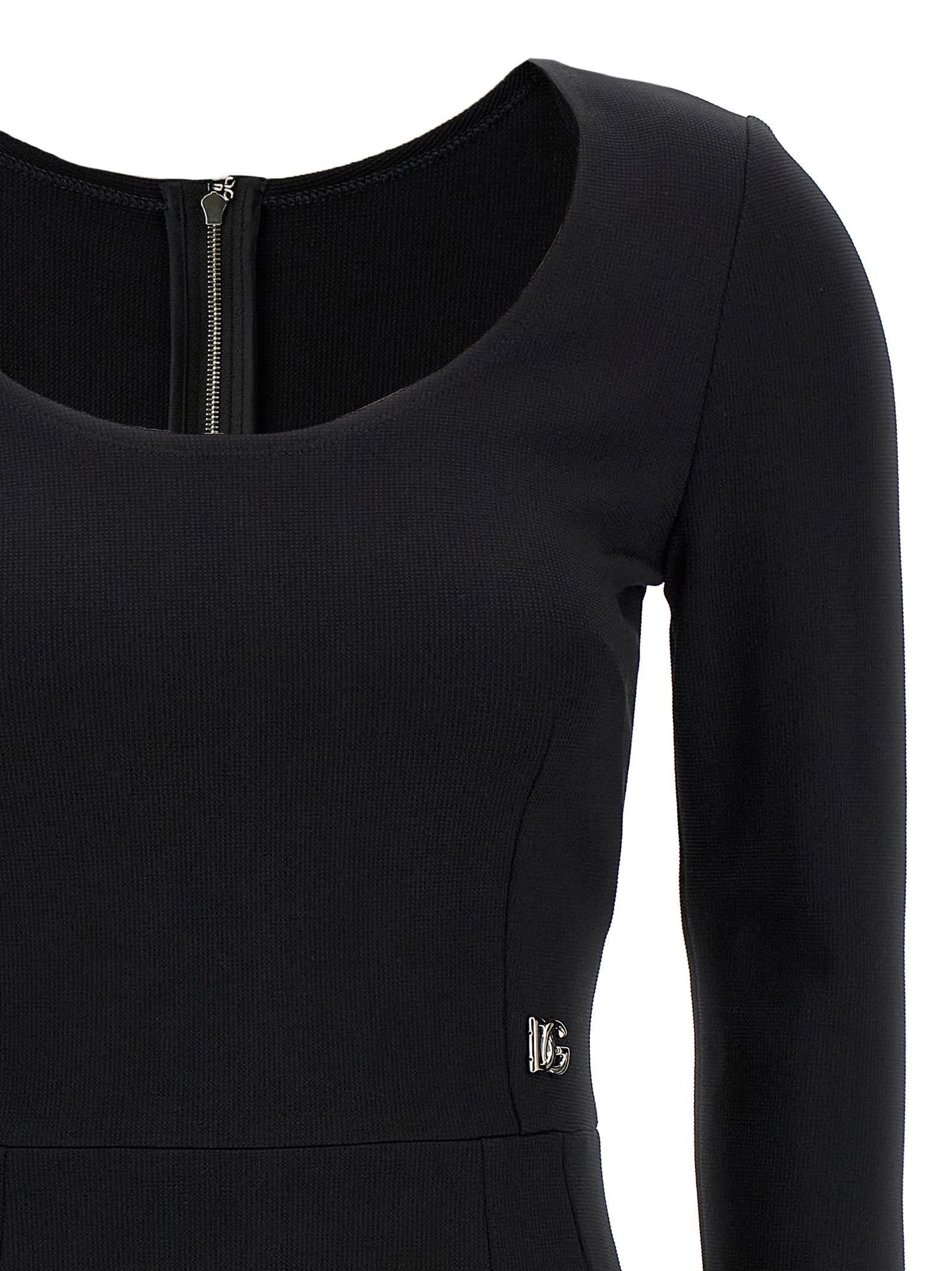 Dolce & Gabbana Logo Dress Size S / US 4 / IT 40 - 3 Thumbnail