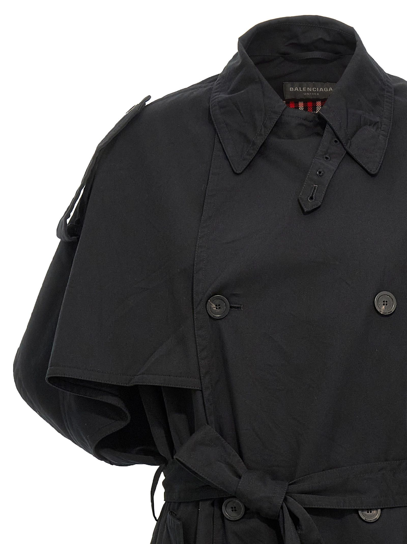 Balenciaga Stole Trench Coat Size ONE SIZE - 3 Thumbnail
