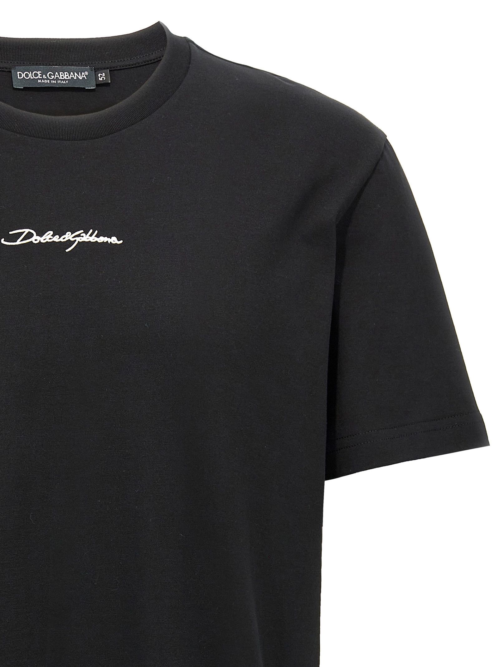 Dolce & Gabbana Logo Embroidery T-Shirt Size US S / EU 44-46 / 1 - 3 Thumbnail