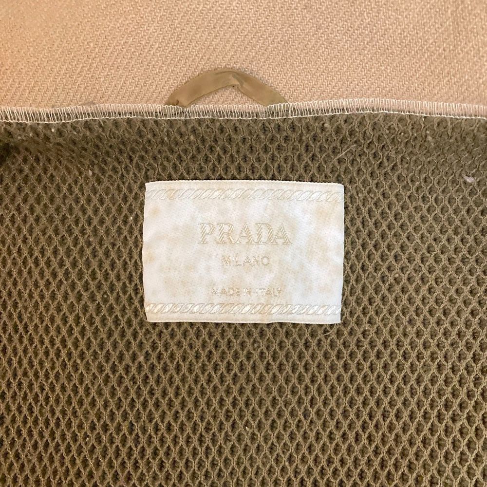 Prada Prada Prada Wool Coat Textile Outerwear DUTY FREE for USA Size ONE SIZE - 3 Thumbnail