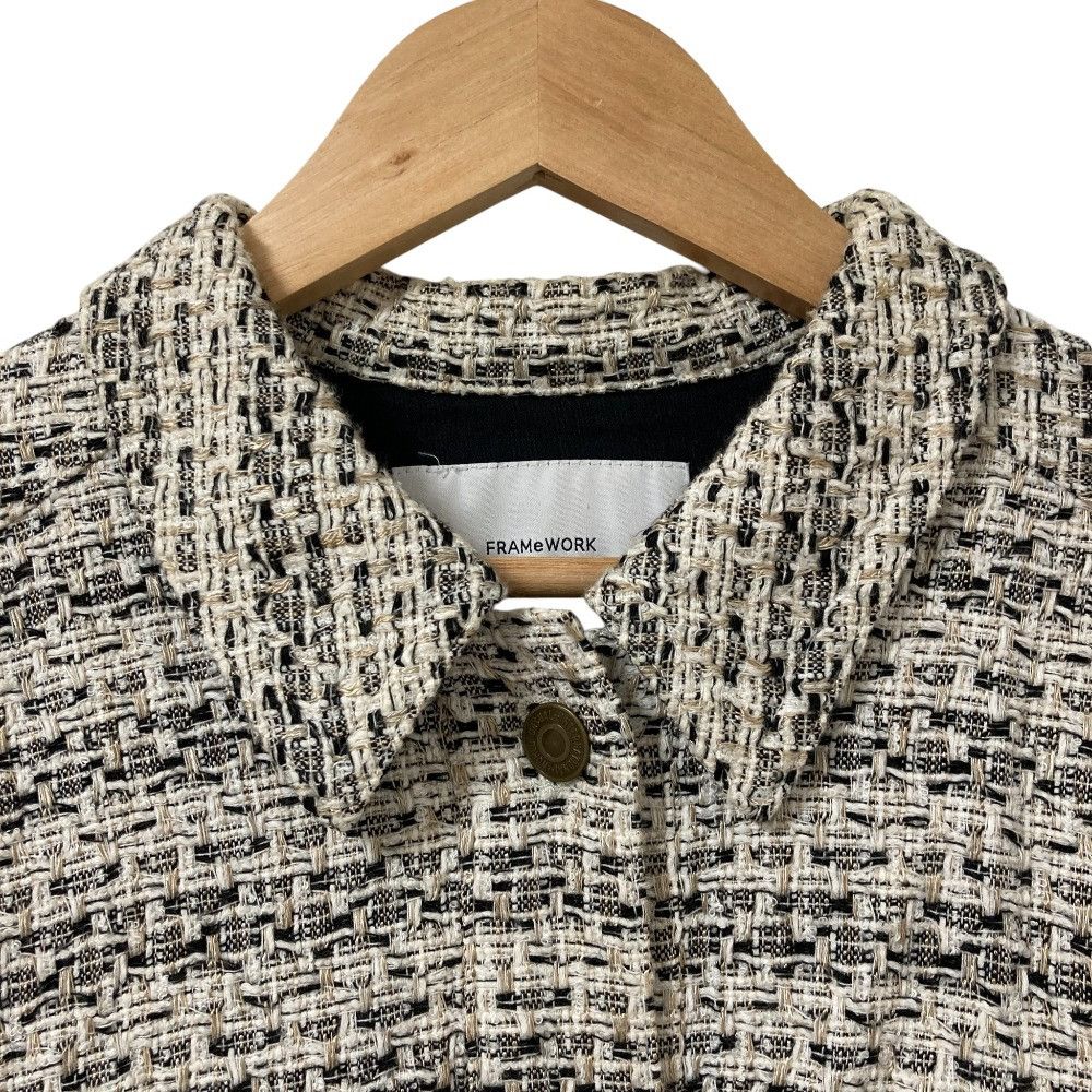Other Other FRAMeWORK Tweed Jacket Textile Outerwear DUTY FREE for USA Size ONE SIZE - 4 Thumbnail