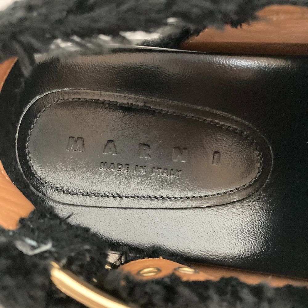 Marni Marni Marni Fussbett Eco Fur Cross Sandals Fur Shoes DUTY FREE for USA Size ONE SIZE - 6 Thumbnail