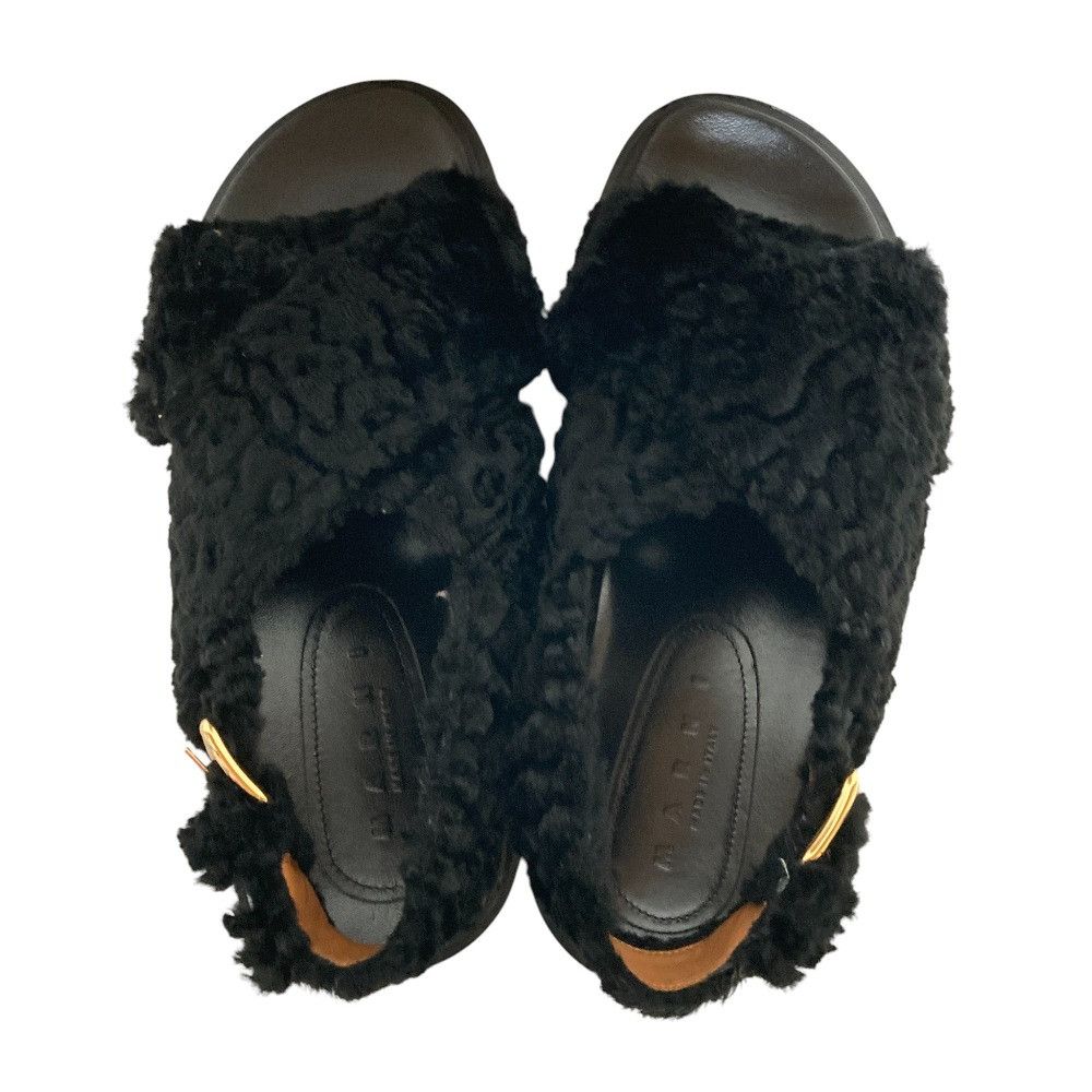 Marni Marni Marni Fussbett Eco Fur Cross Sandals Fur Shoes DUTY FREE for USA Size ONE SIZE - 4 Thumbnail