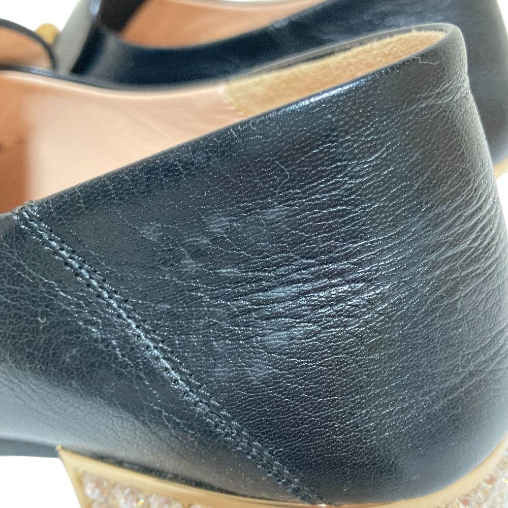 Gucci Gucci Gucci Horsebit Crystal Loafer Pumps Leather Shoes 523097 DUTY FREE for USA Size ONE SIZE - 14 Thumbnail