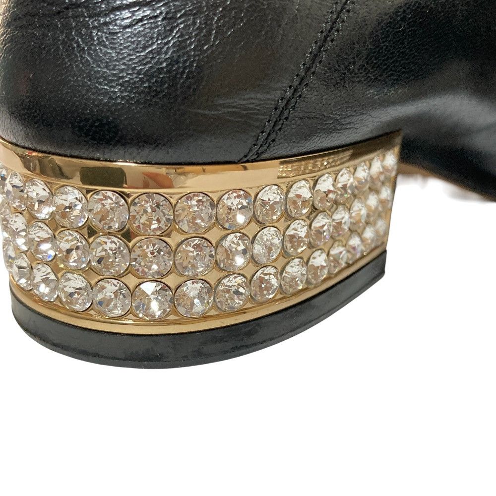 Gucci Gucci Gucci Horsebit Crystal Loafer Pumps Leather Shoes 523097 DUTY FREE for USA Size ONE SIZE - 9 Thumbnail