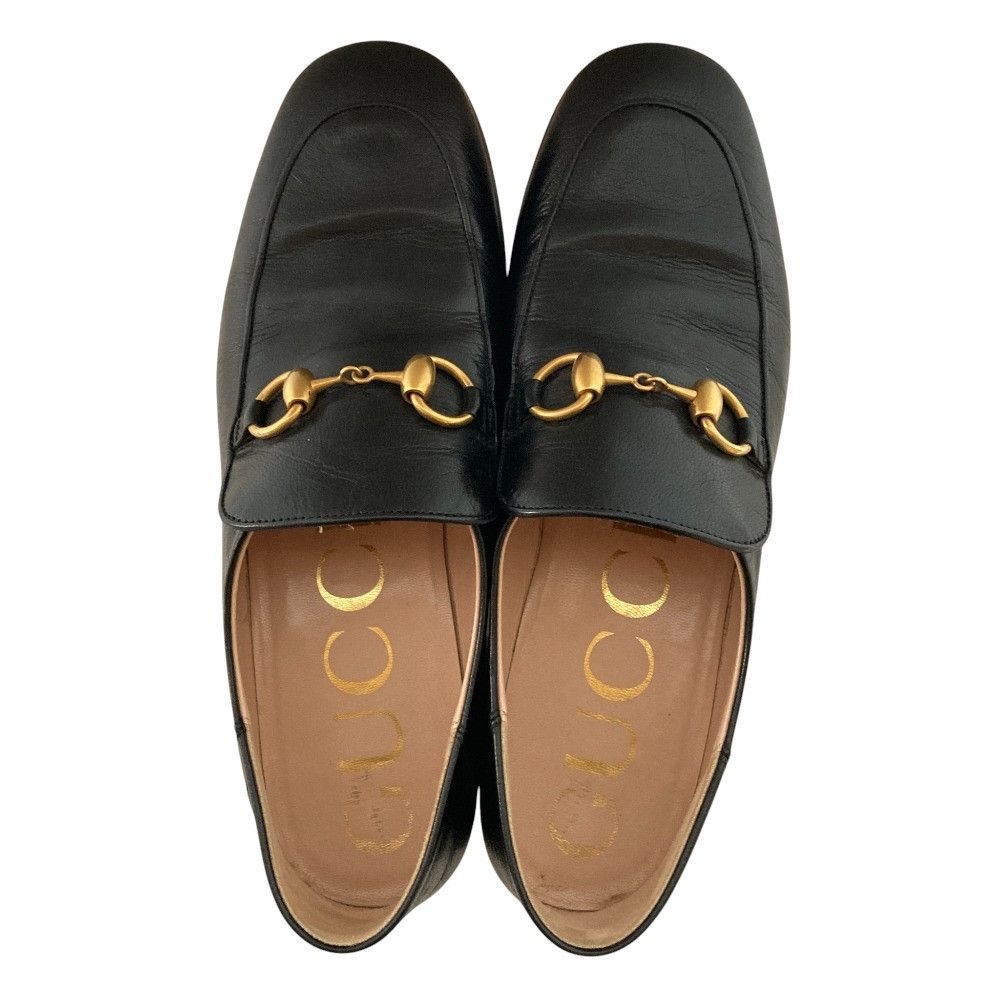 Gucci Gucci Gucci Horsebit Crystal Loafer Pumps Leather Shoes 523097 DUTY FREE for USA Size ONE SIZE - 4 Thumbnail