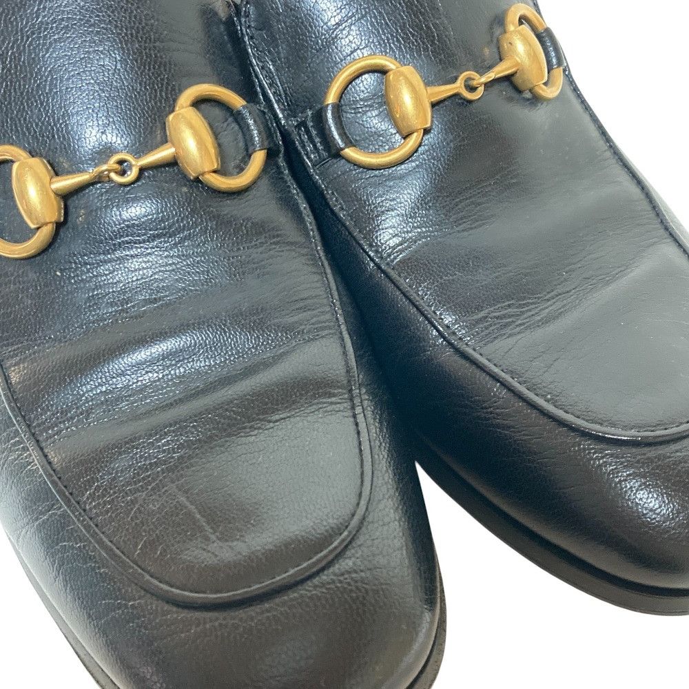 Gucci Gucci Gucci Horsebit Crystal Loafer Pumps Leather Shoes 523097 DUTY FREE for USA Size ONE SIZE - 12 Thumbnail