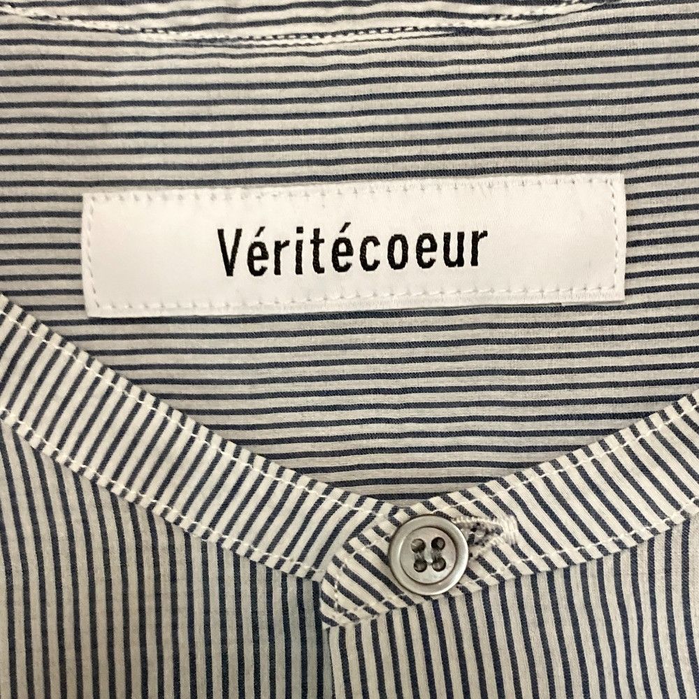Other Other Veritecoeur STAND COLLAR BASIC SHIRT Shirt Textile Dress Shirt VC-2630 DUTY FREE for USA Size ONE SIZE - 4 Thumbnail