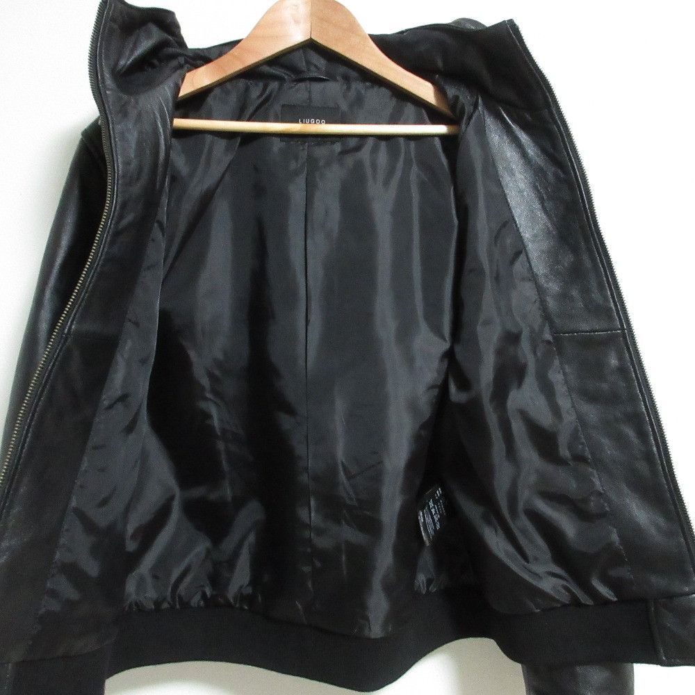 Other Other Liugoo Tokyo Leather Hoodie Jacket Leather Outerwear DUTY FREE for USA Size ONE SIZE - 4 Thumbnail