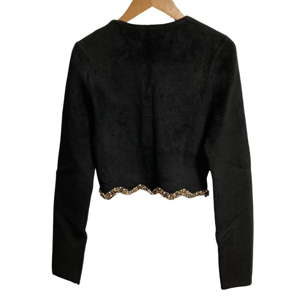 Other Other Sandro Rhinestone Button Cardigan Textile Tops DUTY FREE for USA Size ONE SIZE - 5 Thumbnail