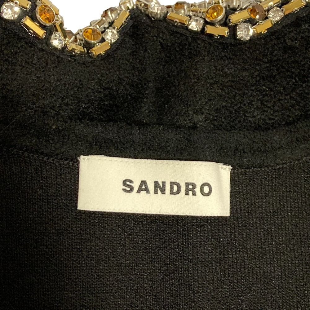 Other Other Sandro Rhinestone Button Cardigan Textile Tops DUTY FREE for USA Size ONE SIZE - 6 Thumbnail
