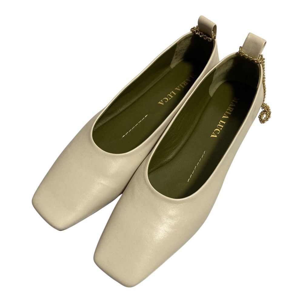 Other Other MARIA LUCA Augusta Ballet Flat Ballet Flat Leather Shoes DL35020A 18001 DUTY FREE for USA Size ONE SIZE - 2 Thumbnail