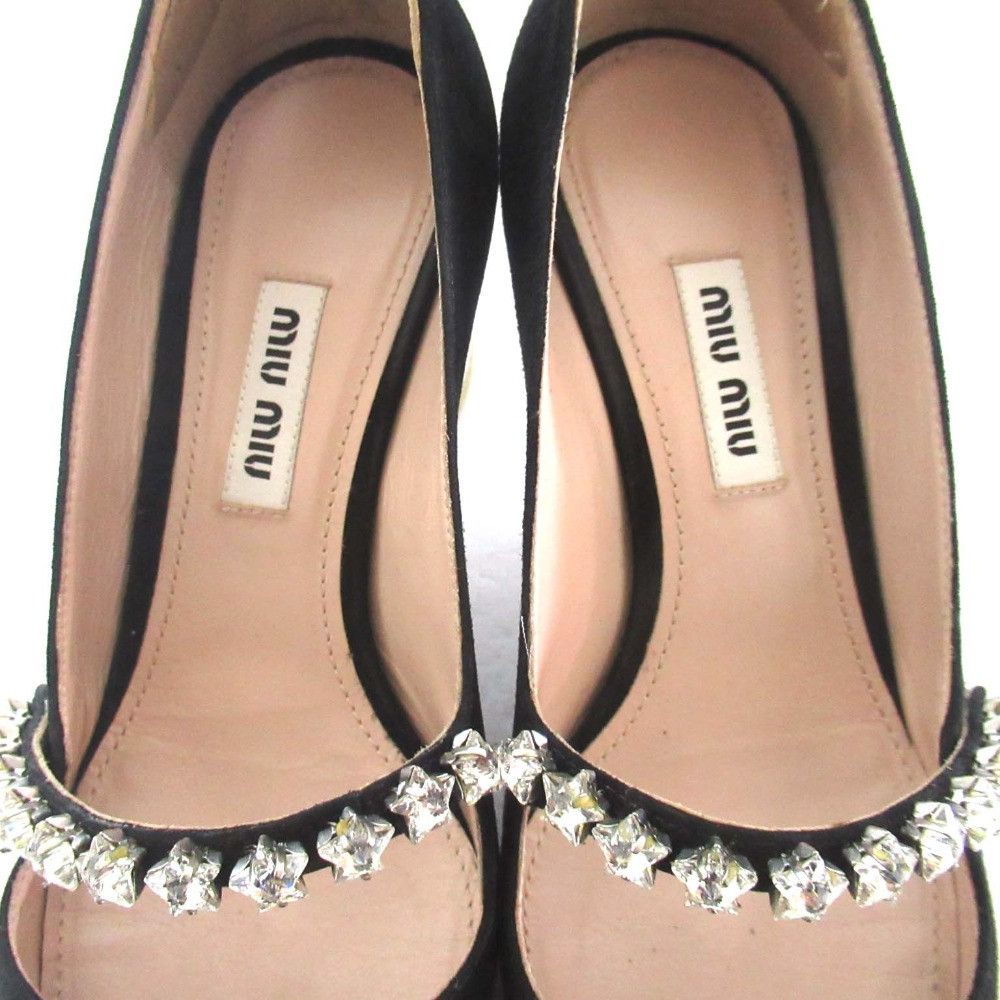 Miu Miu Miu Miu Miu Miu Star Bijou Pumps Leather Shoes DUTY FREE for USA Size ONE SIZE - 5 Thumbnail