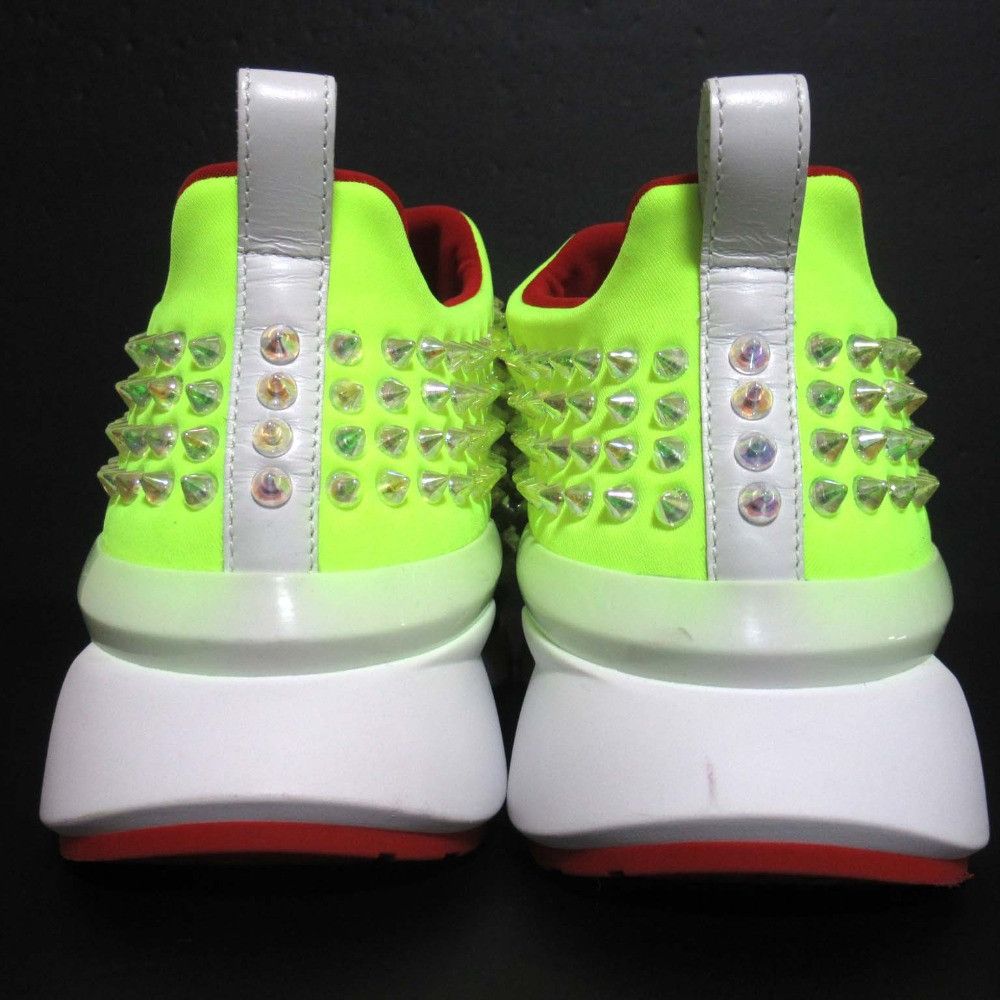 Christian Louboutin Christian Louboutin Christian Louboutin Spike Sock Sneakers Textile Shoes DUTY FREE for USA Size ONE SIZE - 3 Thumbnail
