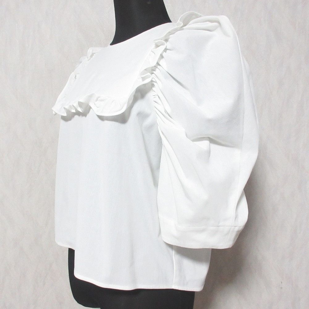 Other Other yori Mini Puff Blouse Pullover Textile Tops YR21-23061SM DUTY FREE for USA Size ONE SIZE - 3 Thumbnail
