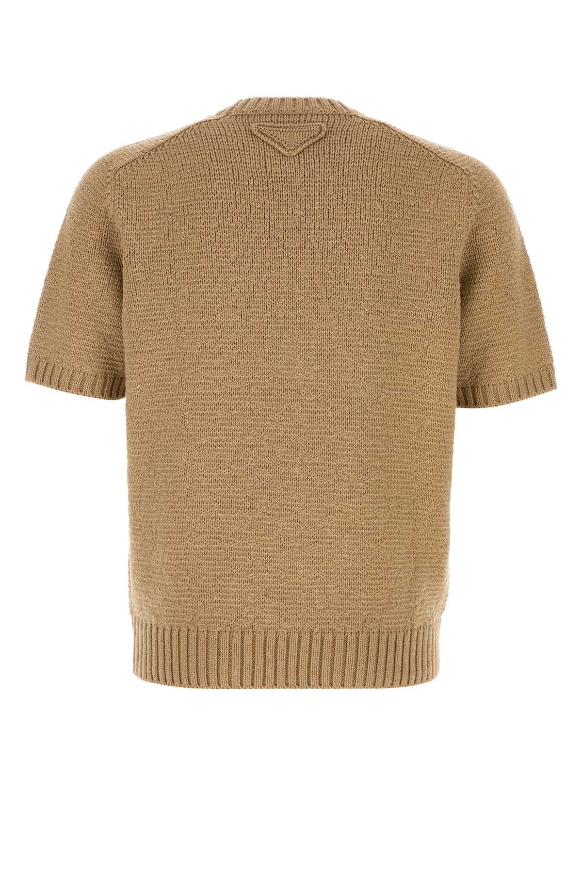 Prada Camel Wool Sweater Size US M / EU 48-50 / 2 - 2 Thumbnail
