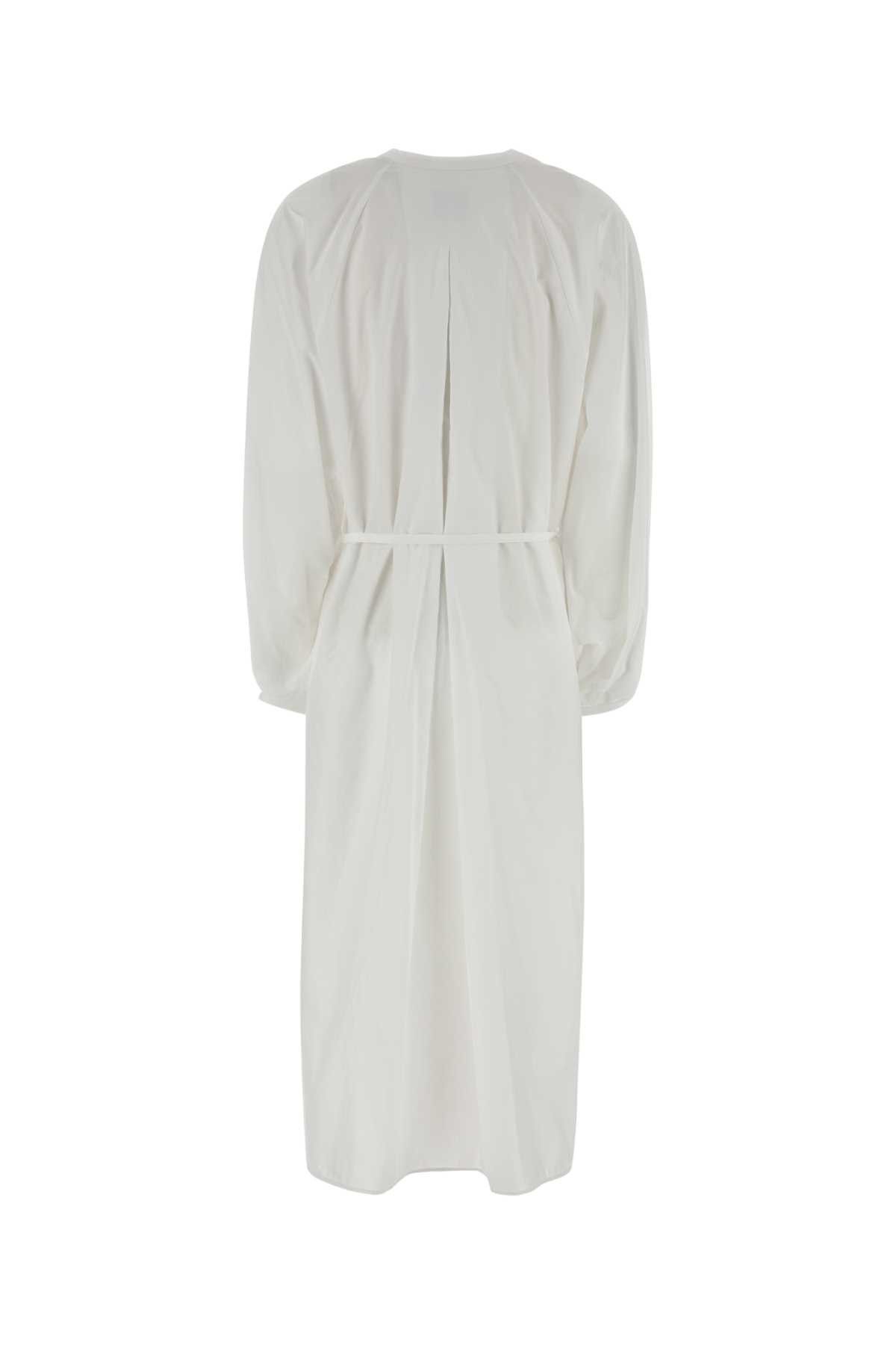 Loulou de Saison White Poplin Vitti Shirt Dress Size XS / US 0-2 / IT 36-38 - 2 Thumbnail