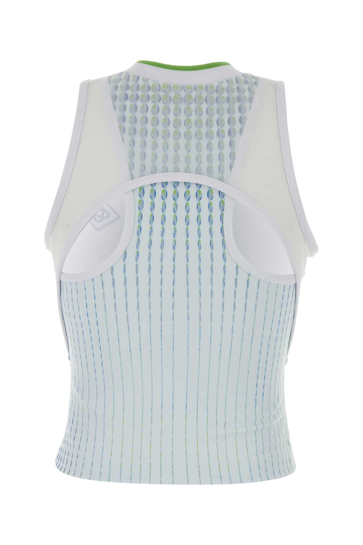 Casablanca Multicolor Stretch Jersey Top Size XS / US 0-2 / IT 36-38 - 2 Thumbnail