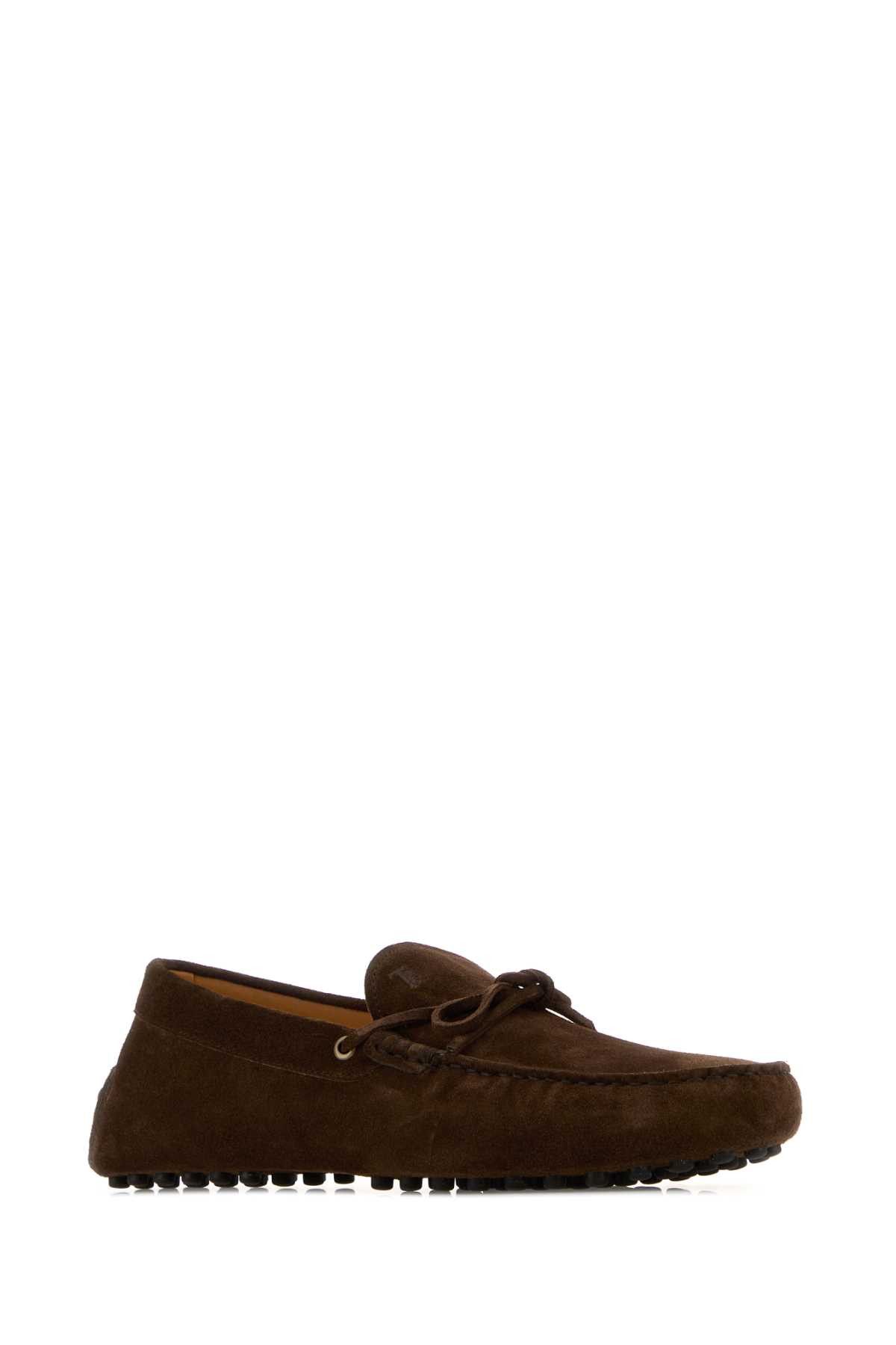 Tod's Brown Suede Loafers Size US 9 / EU 42 - 2 Thumbnail