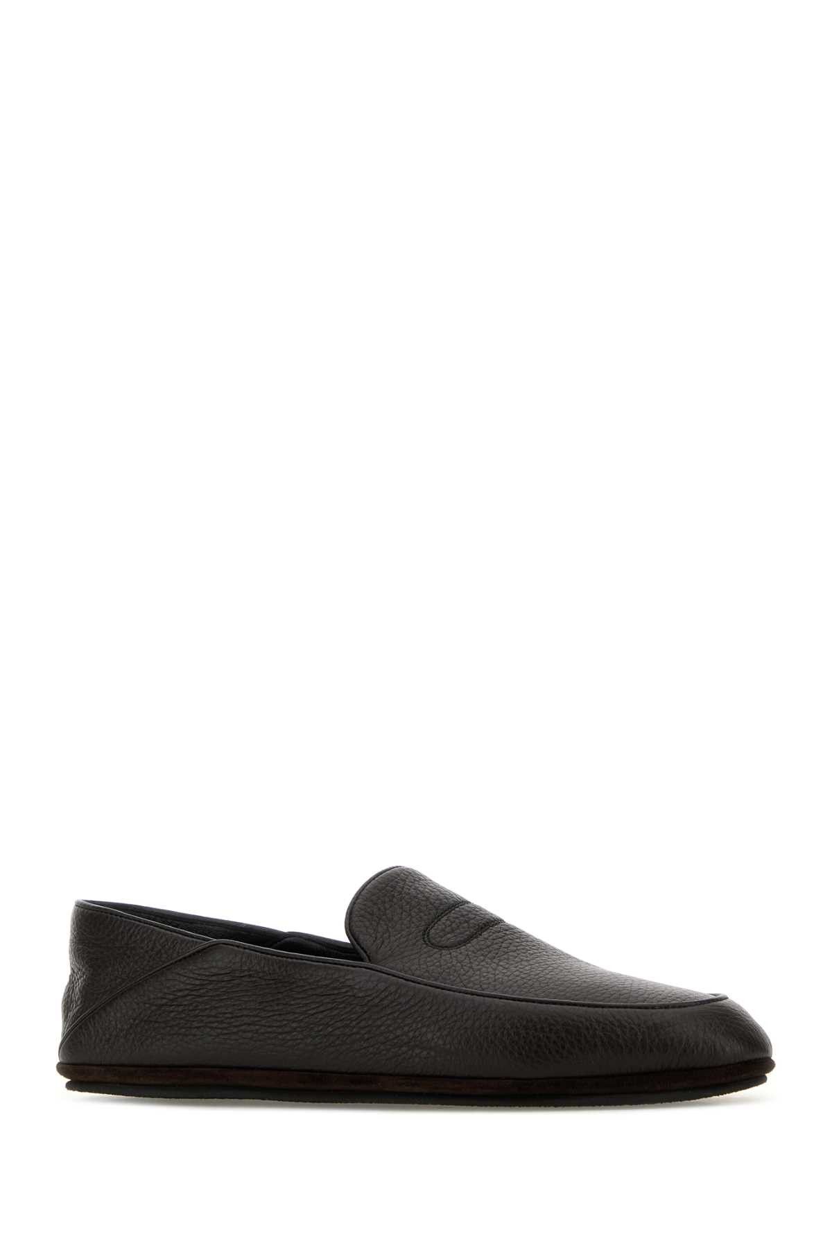 John Lobb Dark Brown Leather Kingston Ii Loafers Size US 7 / EU 40 - 2 Thumbnail