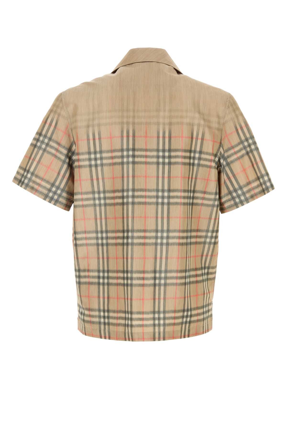 Burberry Printed Viscose Blend Shirt Size US XL / EU 56 / 4 - 2 Thumbnail