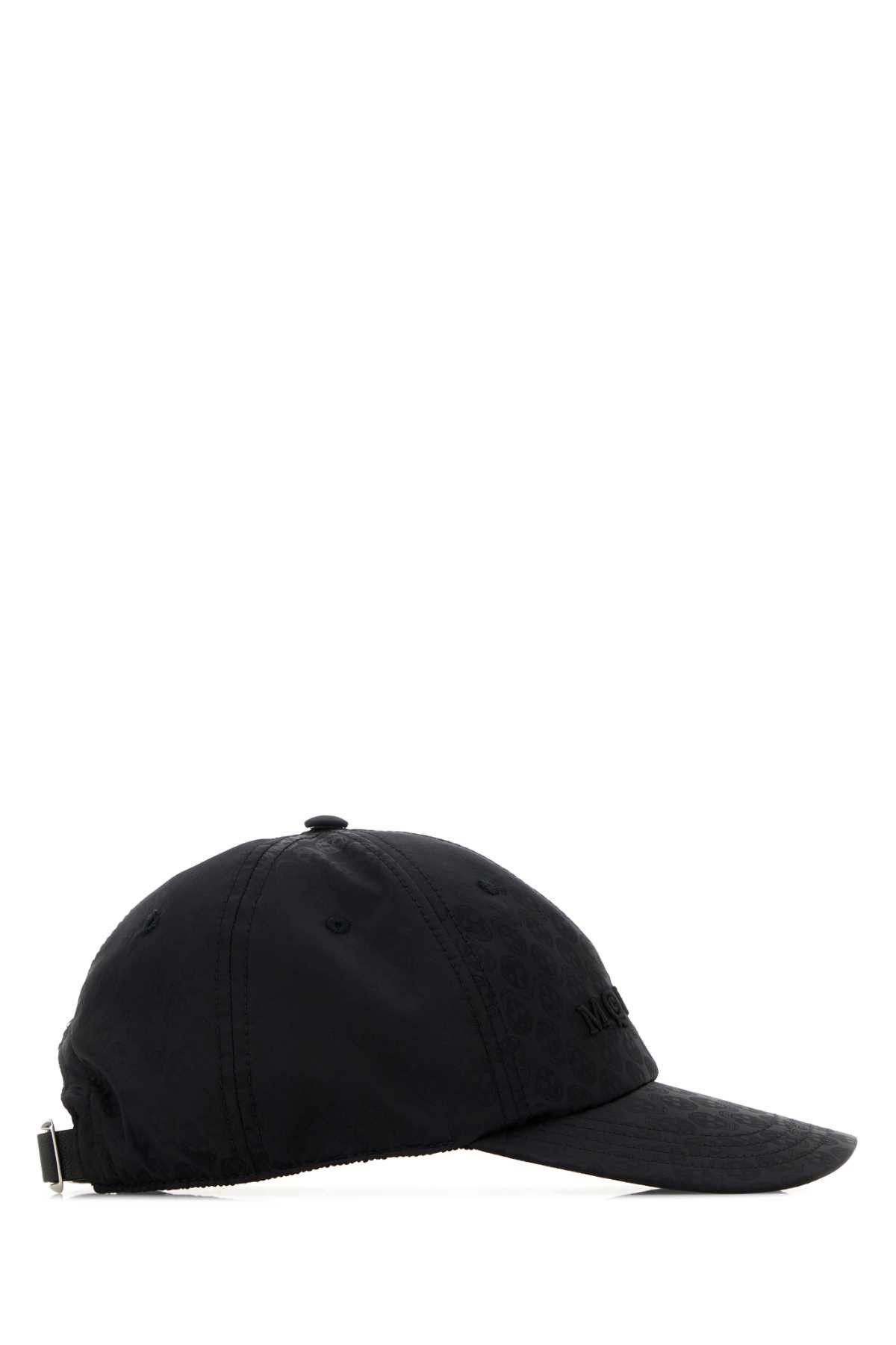 Alexander McQueen Black Nylon Baseball Cap Size ONE SIZE - 2 Thumbnail