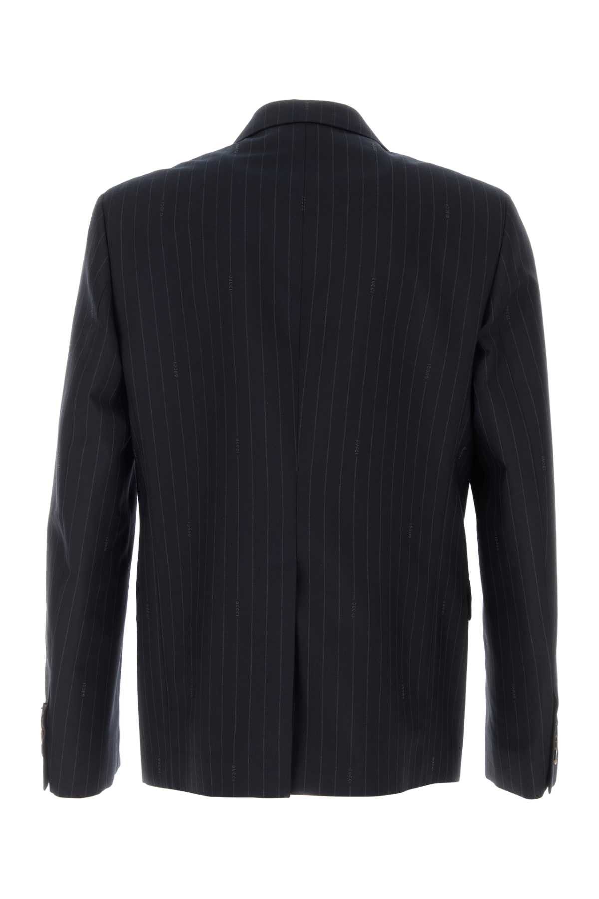 Gucci Embroidered Wool Blazer Size US L / EU 52-54 / 3 - 2 Thumbnail