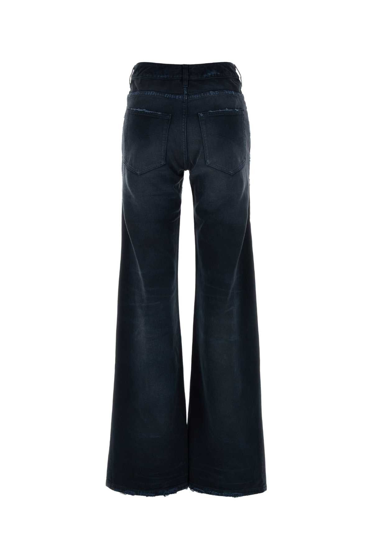 Balenciaga Navy Blue Denim Jeans Size 28" / US 6 / IT 42 - 2 Thumbnail