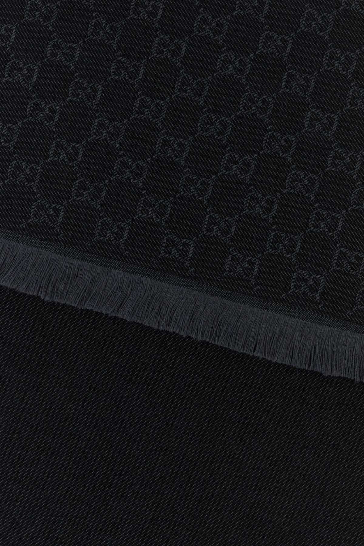 Gucci Embroidered Wool Scarf Size ONE SIZE - 2 Thumbnail