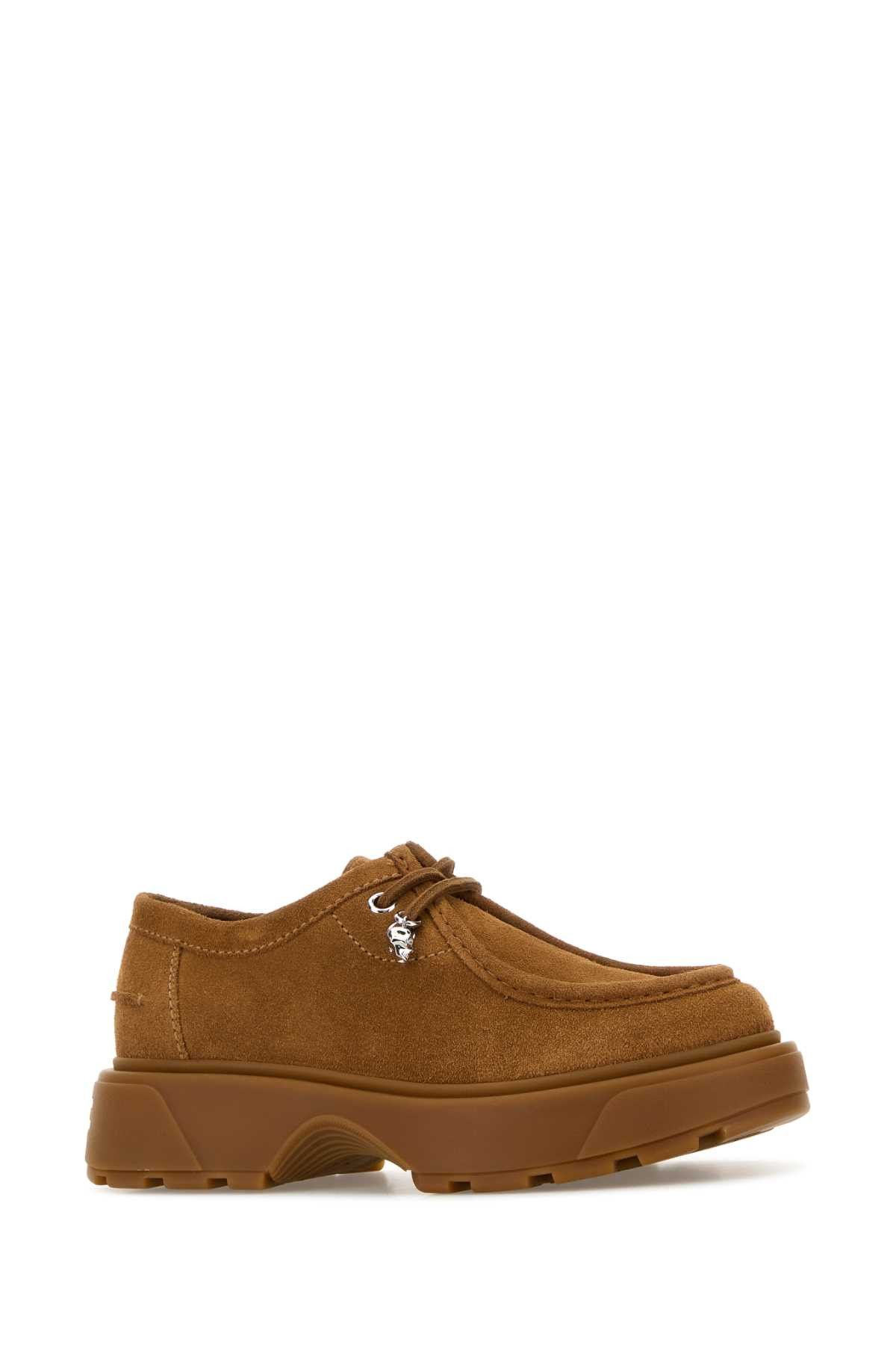 Alexander McQueen Camel Suede Lace-Up Shoes Size US 11 / EU 44 - 2 Thumbnail