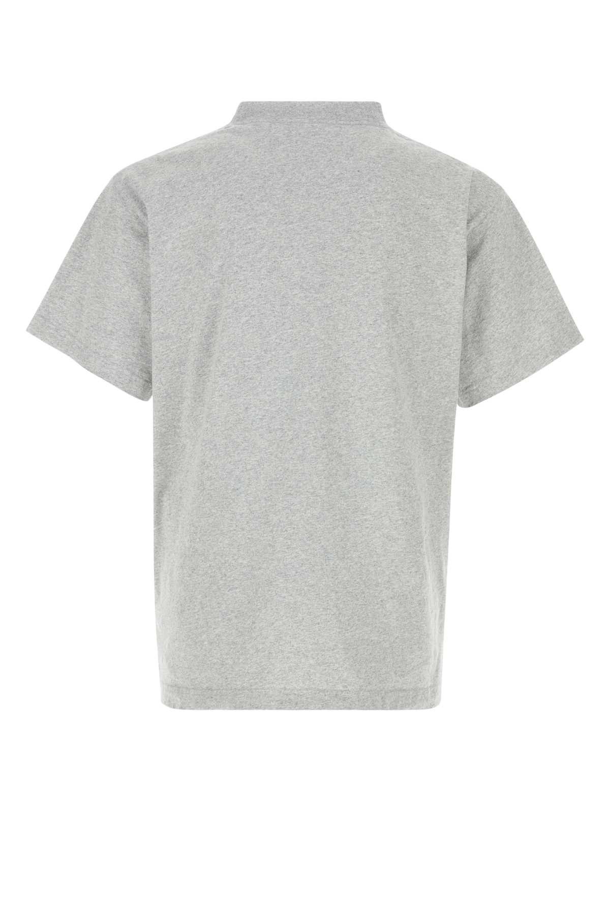 Balenciaga Grey Cotton T-Shirt Size US XL / EU 56 / 4 - 2 Thumbnail