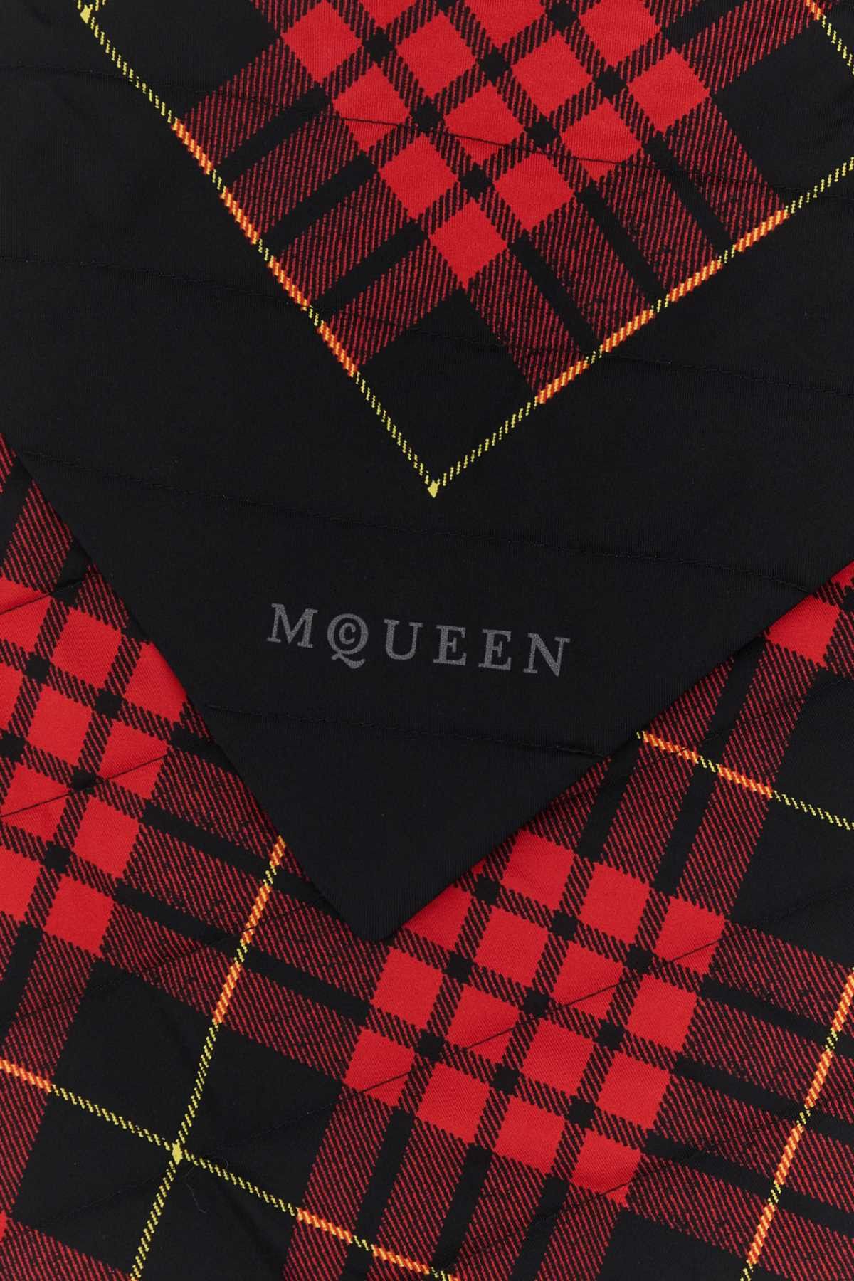 Alexander McQueen Embroidered Silk Scarf Size ONE SIZE - 2 Thumbnail
