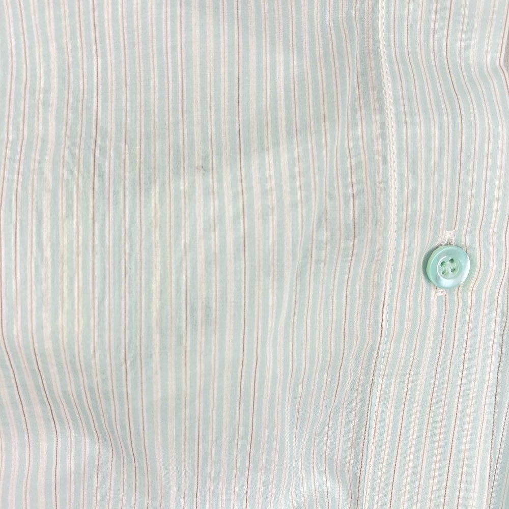 Other Other PESERICO Stripe Sheer Blouse Textile Tops DUTY FREE for USA Size ONE SIZE - 6 Thumbnail