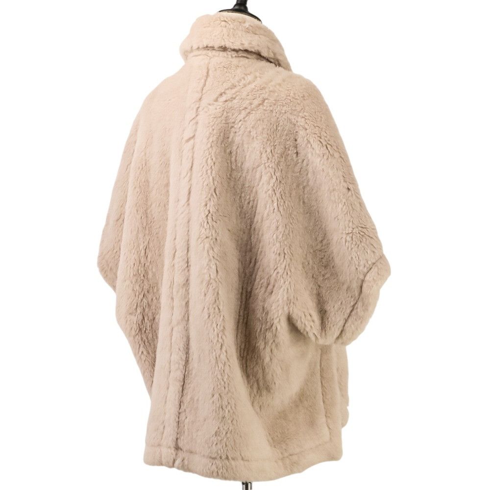 Max Mara Max Mara Max Mara Teddy Bear Wool Cape Fur Outerwear 23473619336 DUTY FREE for USA Size ONE SIZE - 5 Thumbnail