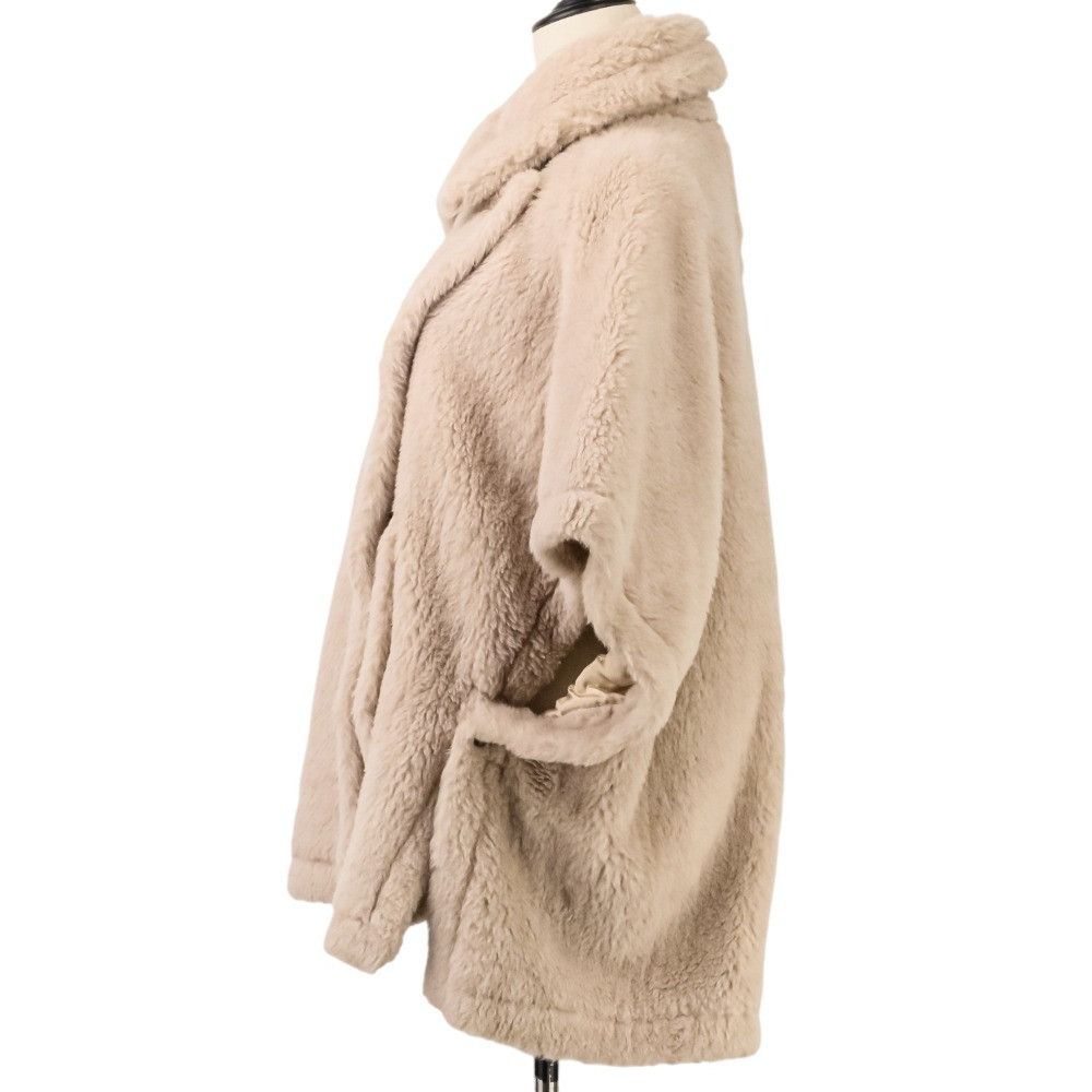 Max Mara Max Mara Max Mara Teddy Bear Wool Cape Fur Outerwear 23473619336 DUTY FREE for USA Size ONE SIZE - 3 Thumbnail