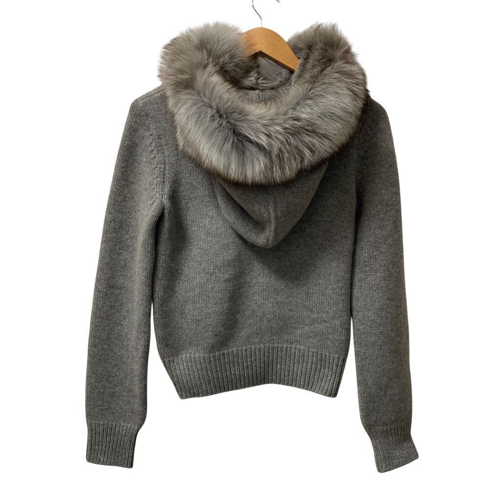 Other Other FOXEY Knit Pinecorn Fox Fur Knit Hoodie Fur Outerwear 38523 DUTY FREE for USA Size ONE SIZE - 3 Thumbnail