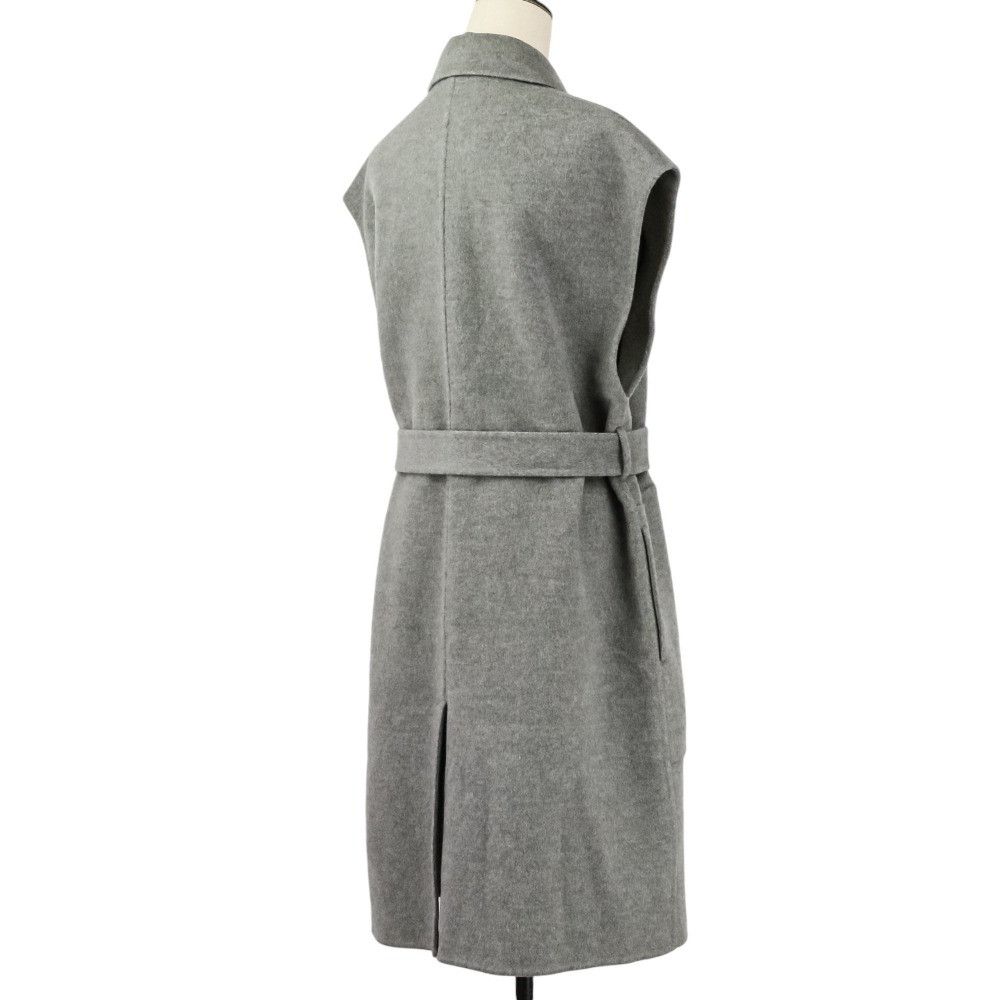 Hermes Hermes Hermès Belted Cashmere Long Gilet38 Textile Tops DUTY FREE for USA Size ONE SIZE - 5 Thumbnail