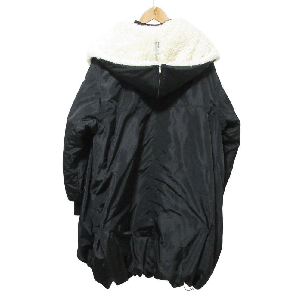 Other Other OMMO LONG MA-1 BALLOON CT Shearling Hooded Coat Textile Outerwear DUTY FREE for USA Size ONE SIZE - 2 Thumbnail