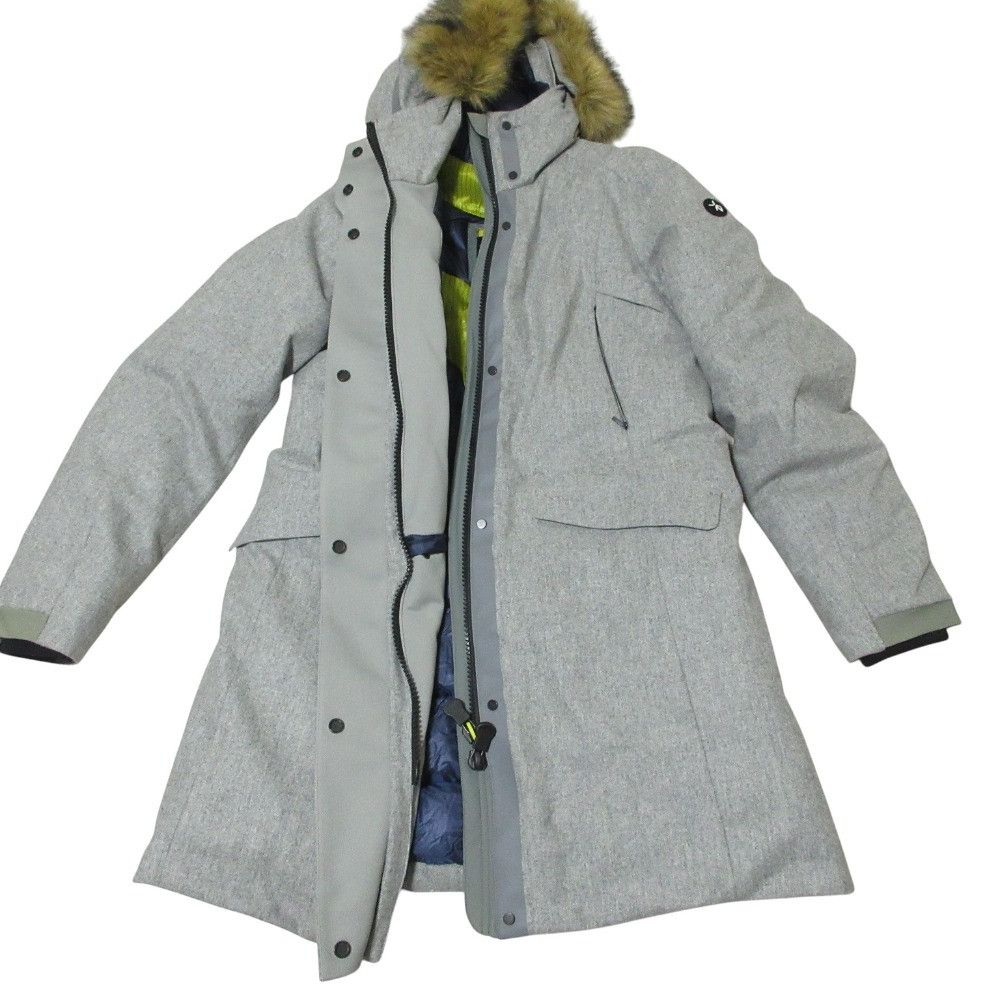 Other Other GEOX NORD PLUS Wool Down Coat Textile Outerwear DUTY FREE for USA Size ONE SIZE - 6 Thumbnail