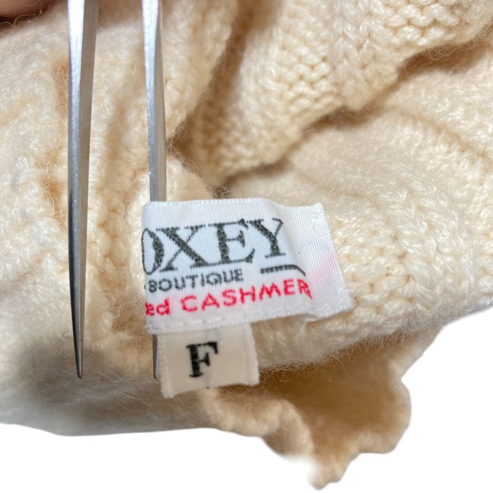 Other Other FOXEY Fox Fur Cashmere Knit Cap Textile Hats 23084 DUTY FREE for USA Size ONE SIZE - 5 Thumbnail