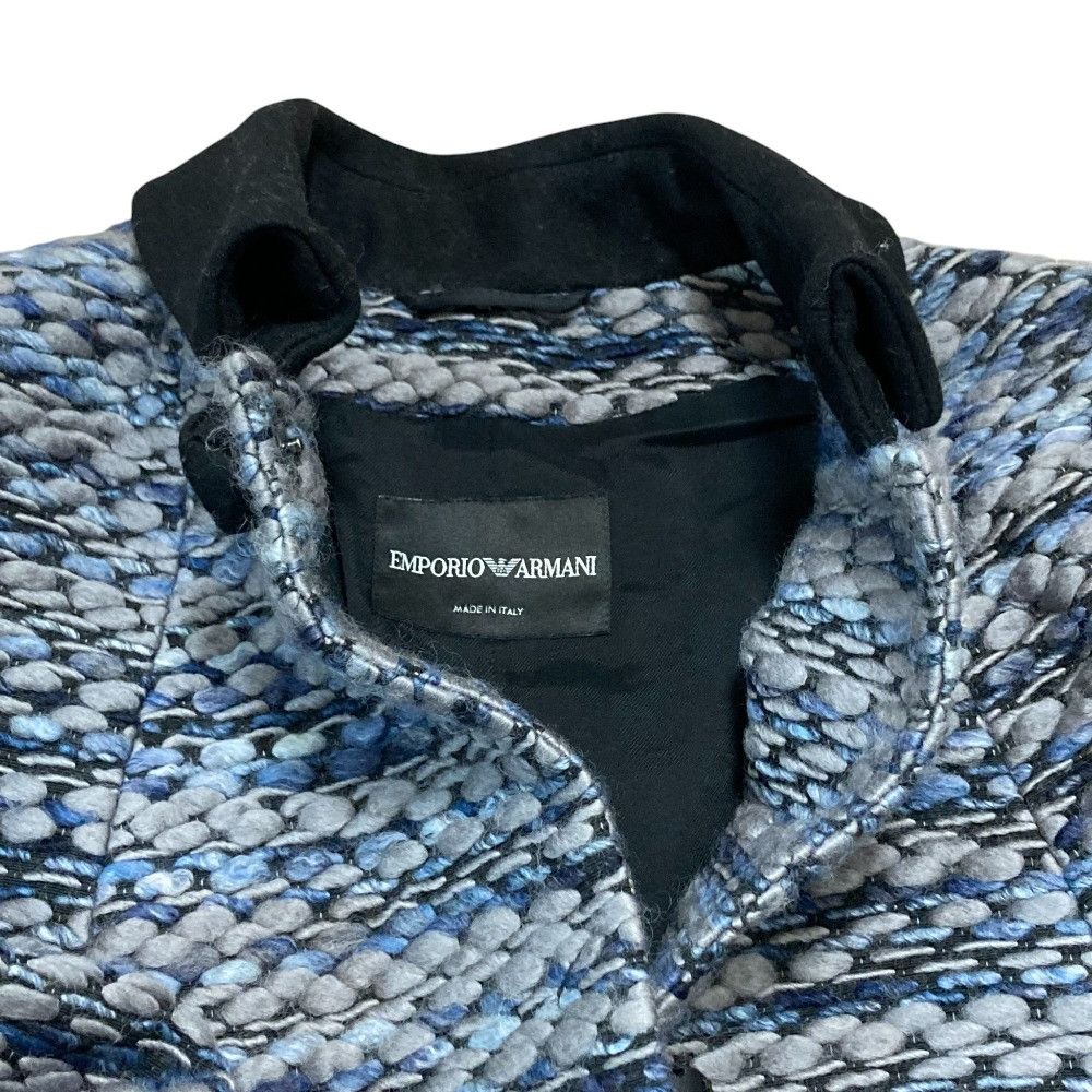 Emporio Armani Emporio Armani Emporio Armani Tweed Coat Textile Outerwear DUTY FREE for USA Size ONE SIZE - 5 Thumbnail